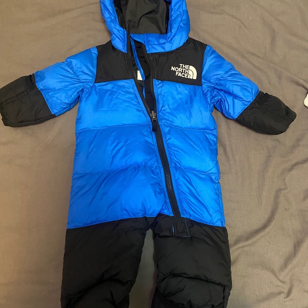 North face baby snowsuit